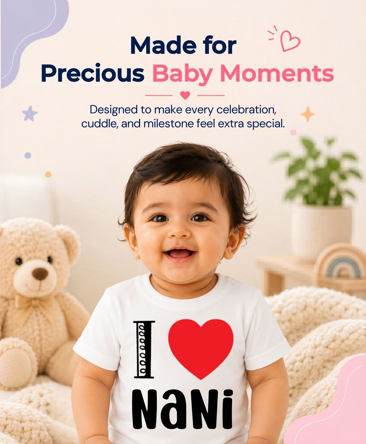 No | I Love Nani Nana Nani - T-shirt