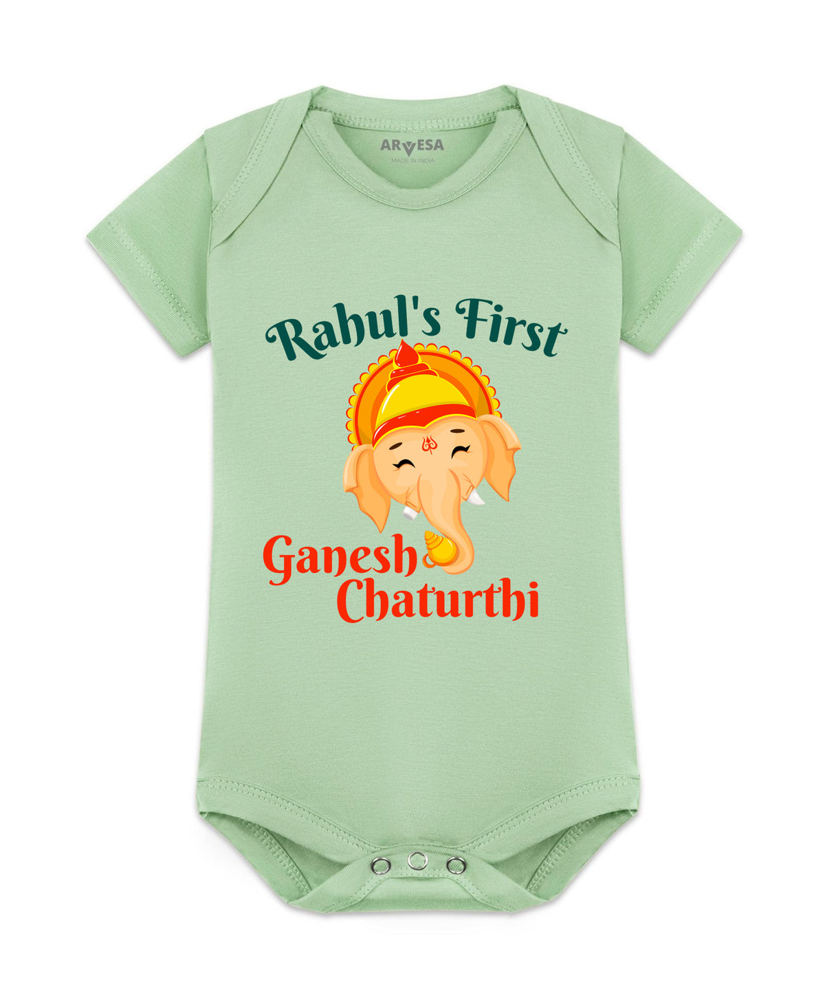 Yes | My First Ganesh Chaturthi - Romper