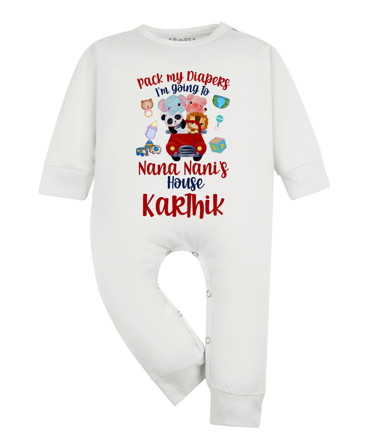 Yes | I Am Going To Nana Nani House - Jumpsuit