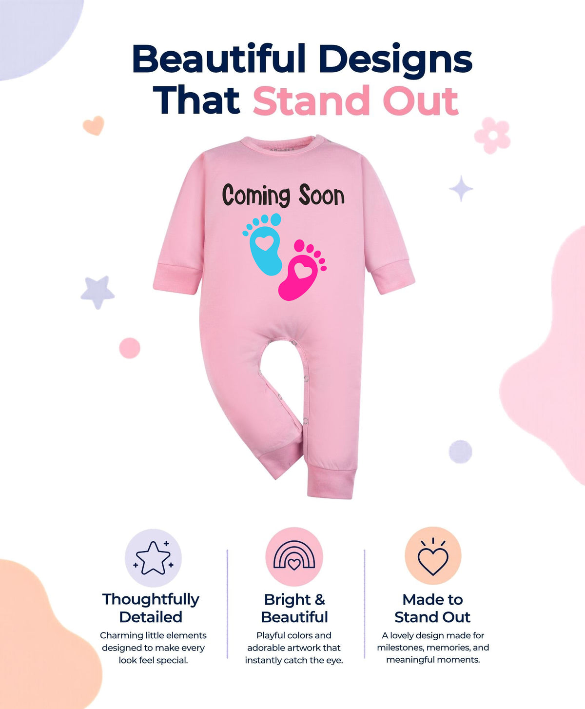 Coming Soon Pregnancy Announcement - Jumpsuit