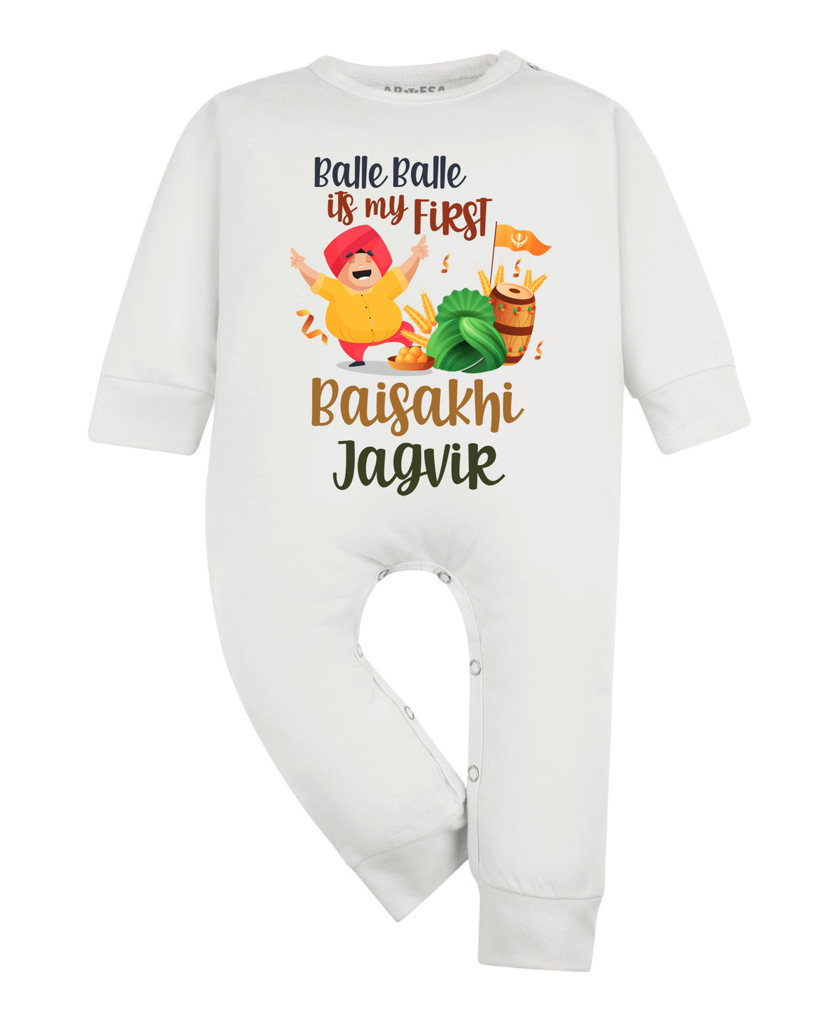 Yes | Happy Baisakhi - Jumpsuit