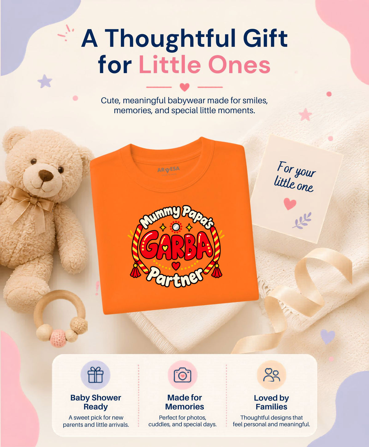 Mummy Papa’s Garba Partner Navratri - T-shirt