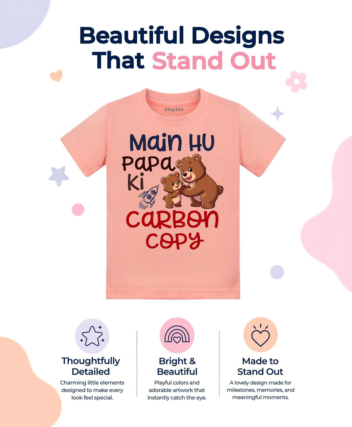 No | Mai Hu Papa Ki Carbon Copy Dad - T-shirt