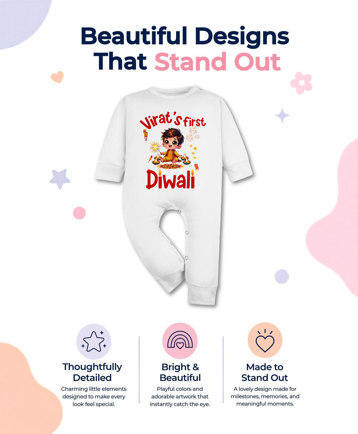 Yes | My First Diwali - Jumpsuit