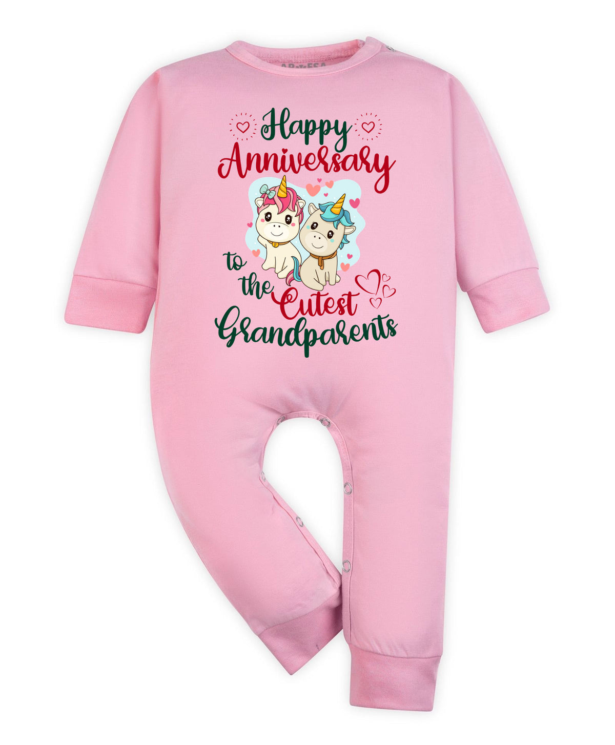 No | Happy Anniversay GrandParents Family Anniversary - Jumpsuit