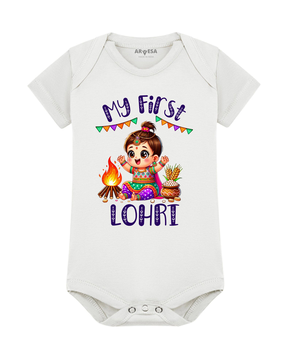 No | My First Lohri - Romper