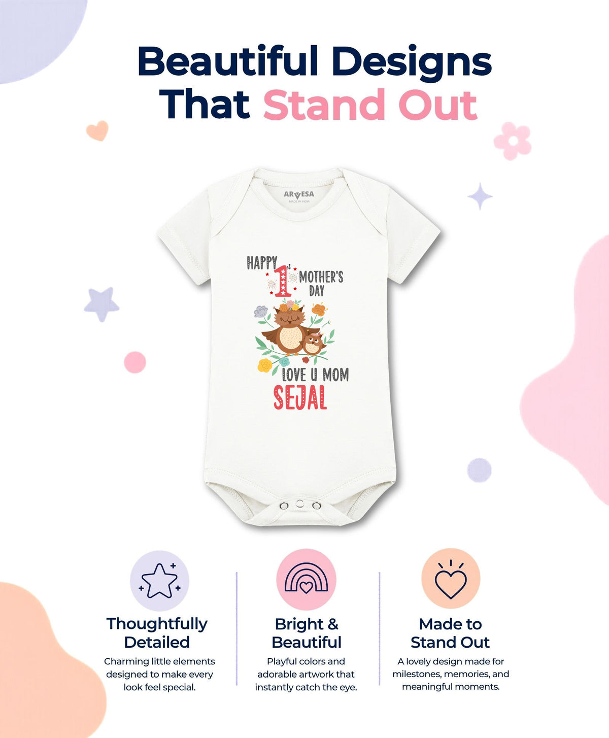 Yes | Happy Mother Days Mothers Day - Romper