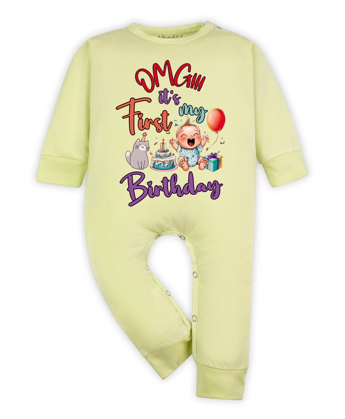 No | One Year Birthday - Jumpsuit