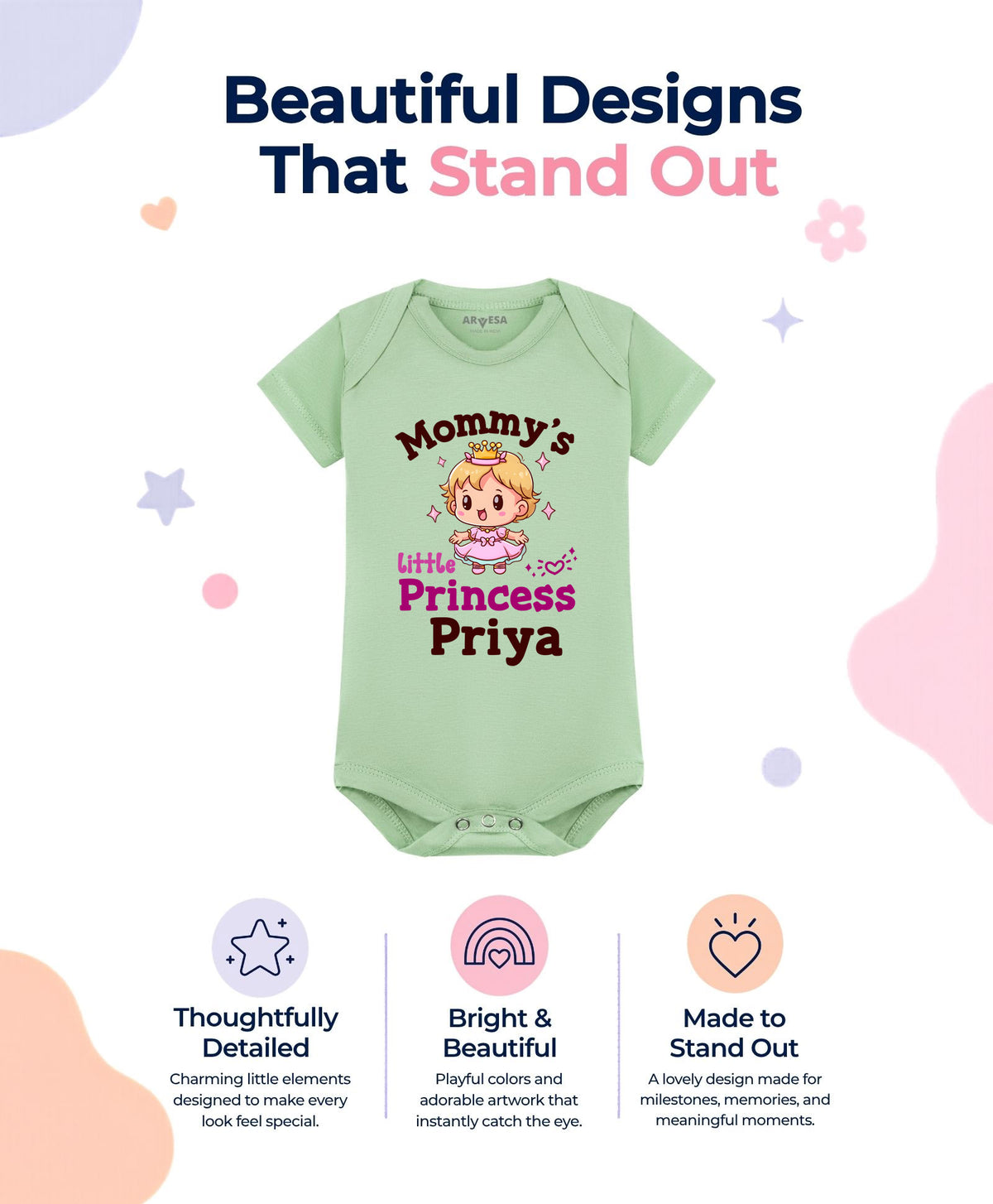 Yes | Mommy Little Prince - Romper