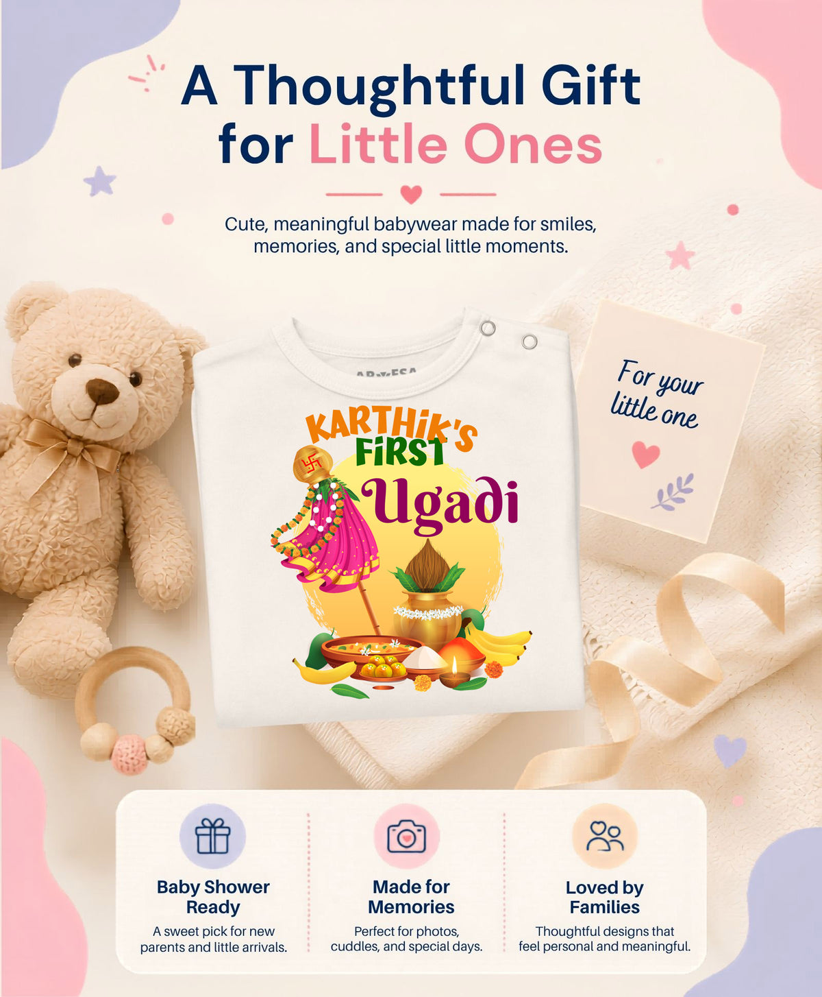 Yes | My First Ugadi - Jumpsuit