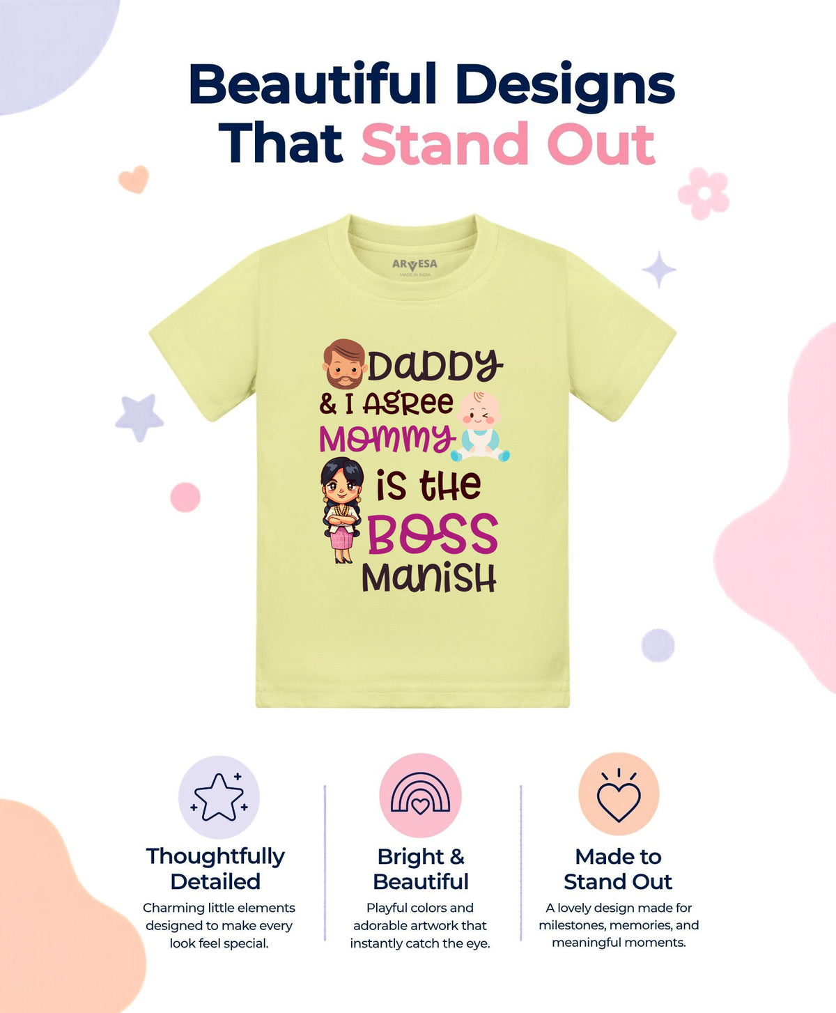 Yes | Daddy & I Agree Mommy Is Boss - T-shirt
