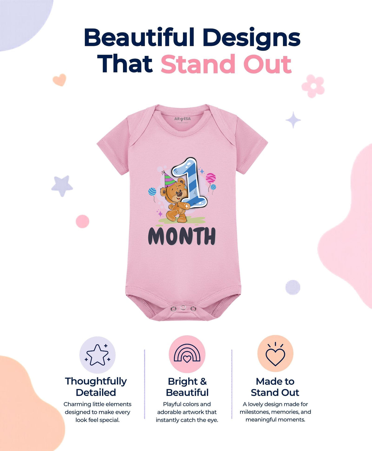 No | 1 Month - Romper
