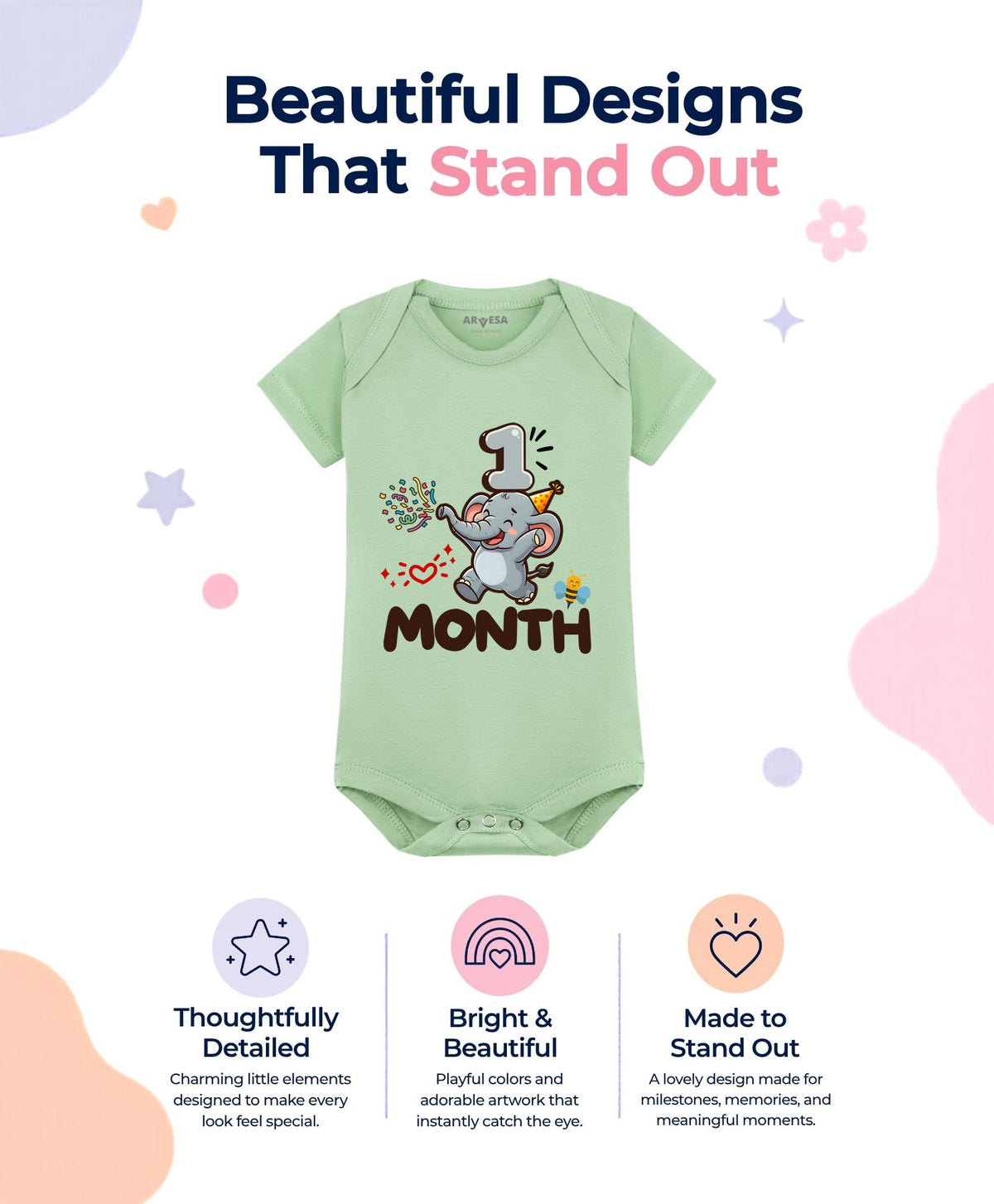 No | 1 Month - Romper