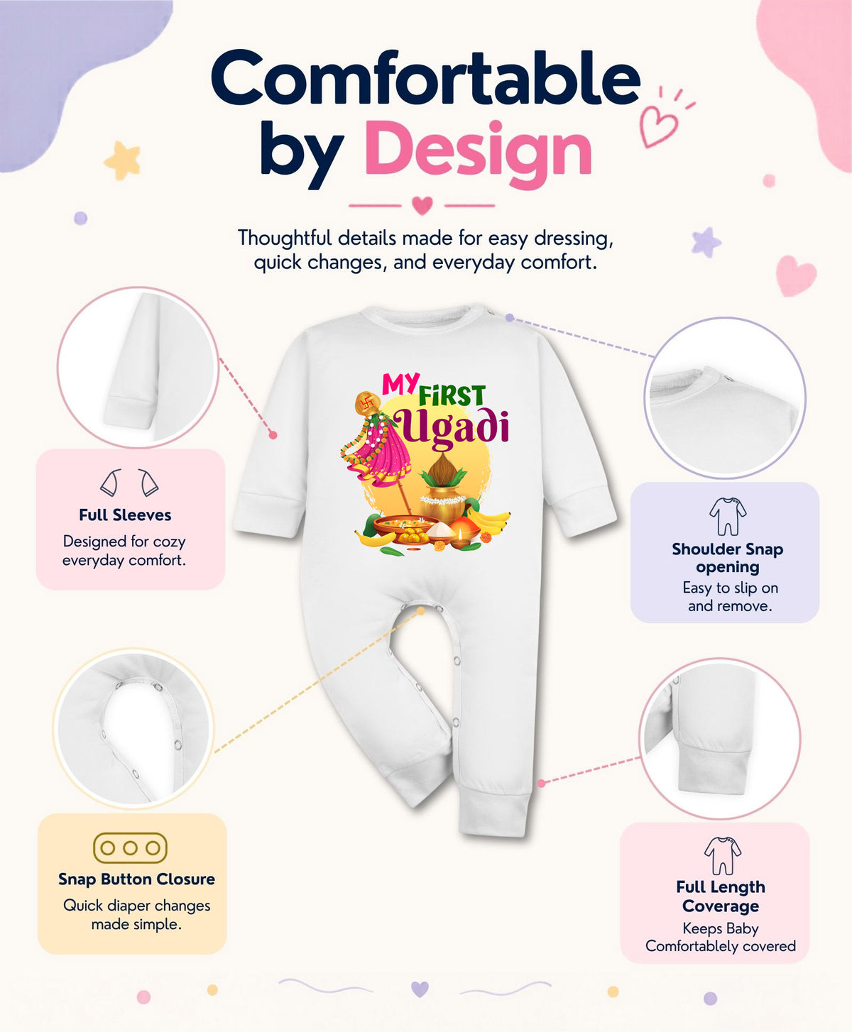 No | My First Ugadi - Jumpsuit