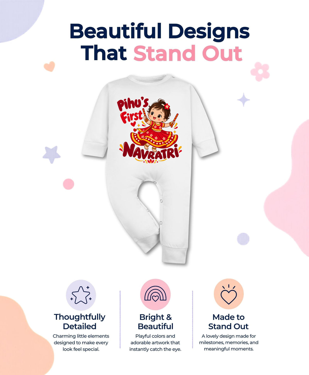 Yes | My First Navratri - Jumpsuit