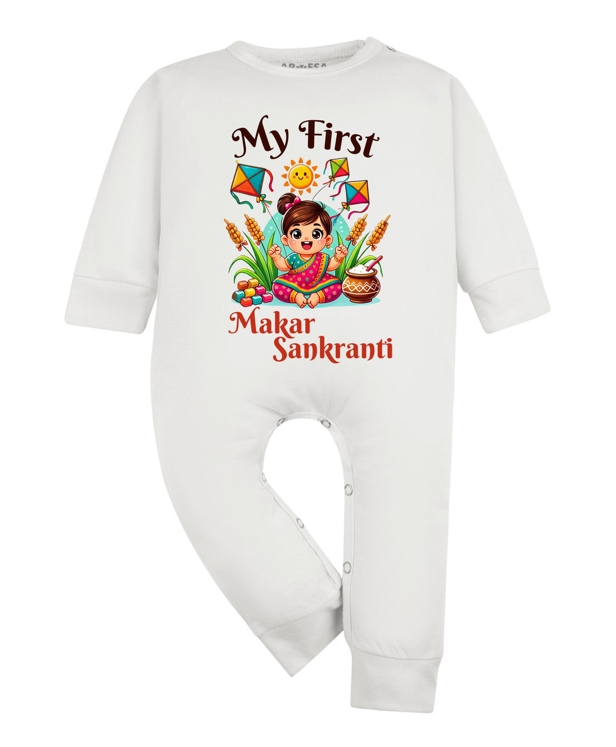 No | My First Makar sankranti - Jumpsuit