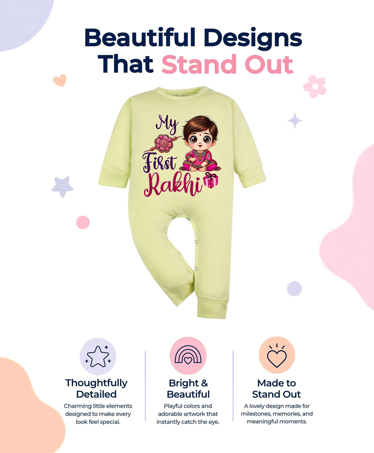 No | My First Rakhi - Jumpsuit