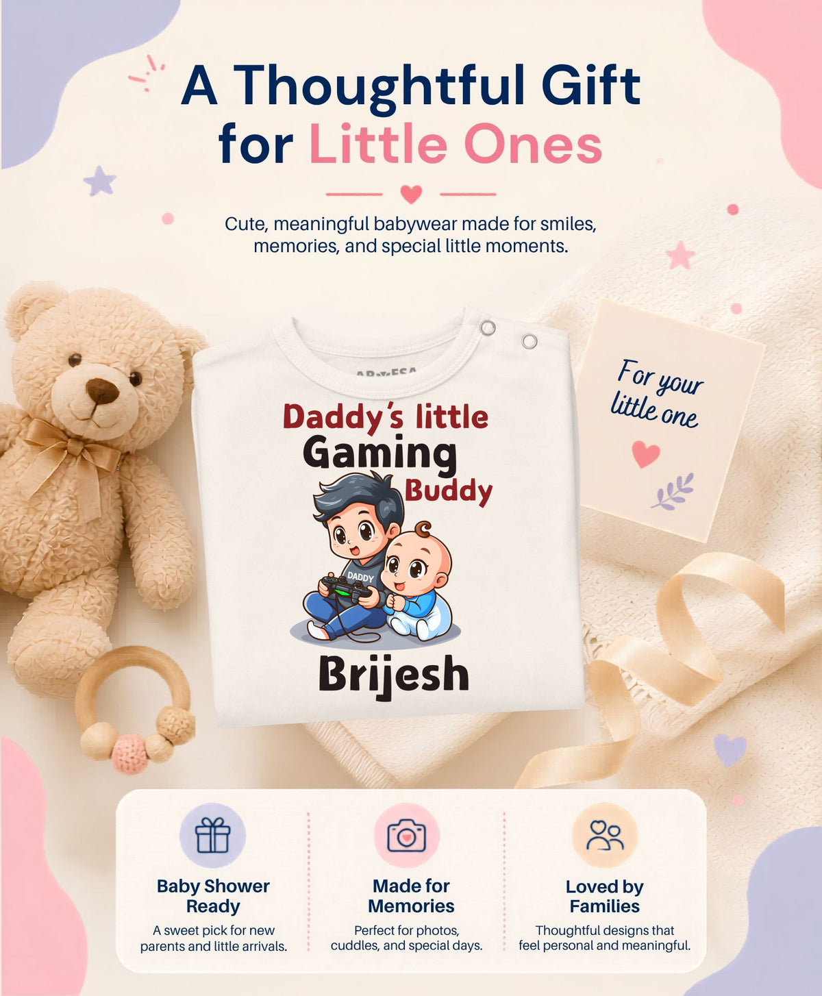 Yes | Daddy Little Gaming Buddy - Jumpsuit
