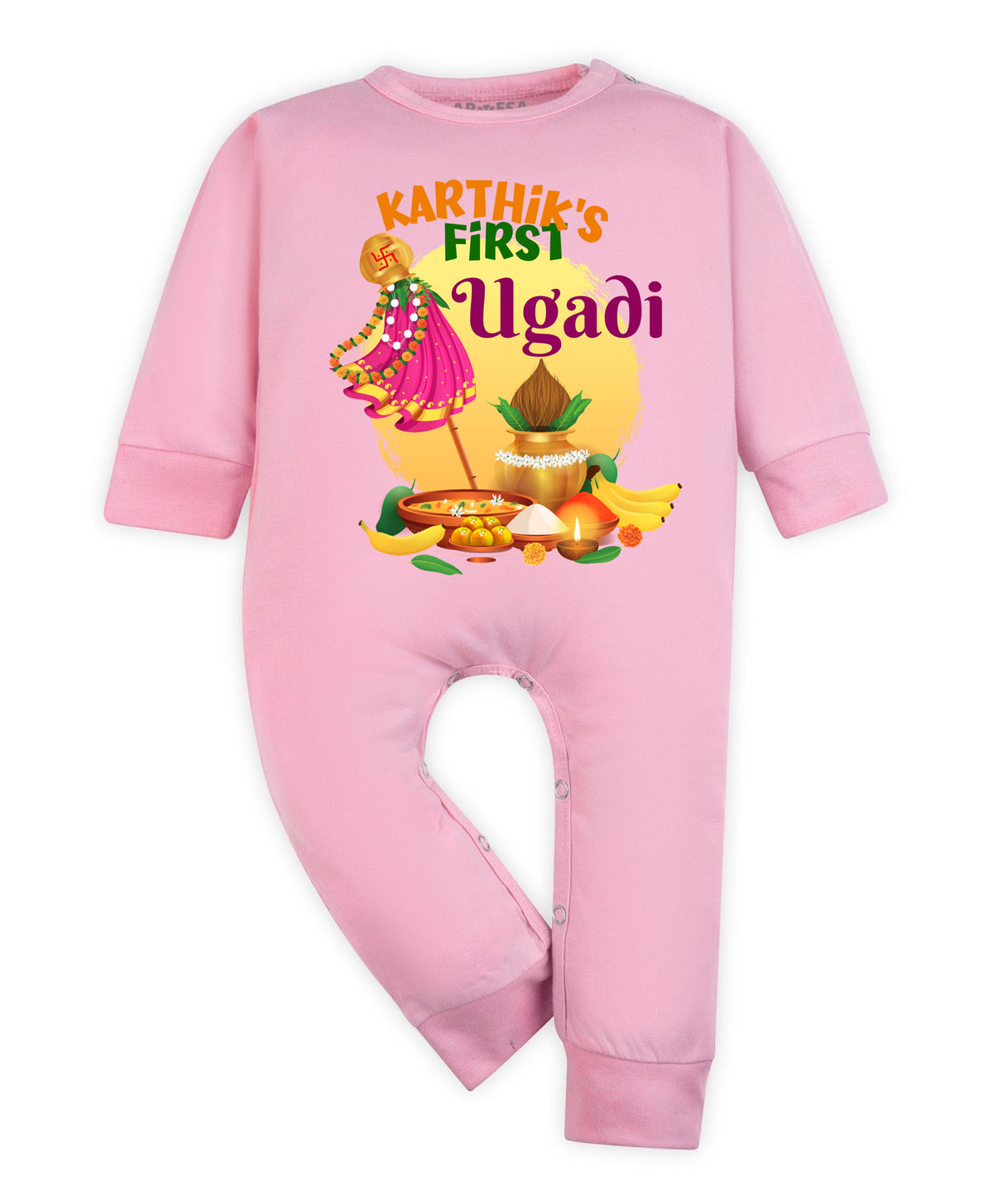 Yes | My First Ugadi - Jumpsuit