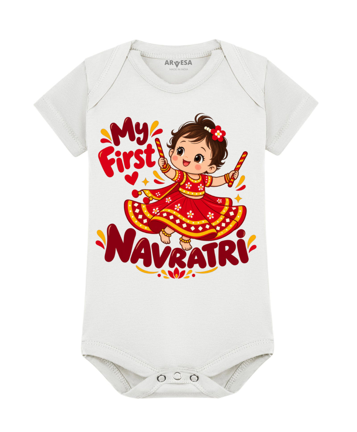 No | My First Navratri - Romper