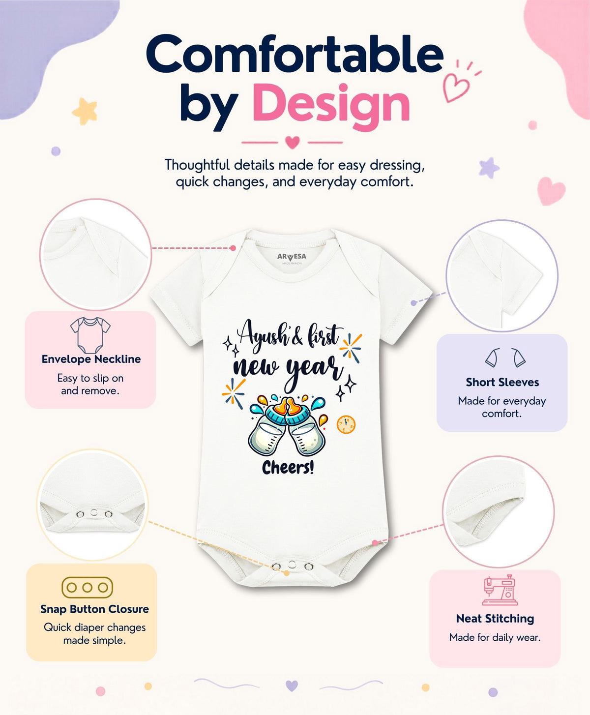 Yes | My First New Year - Romper