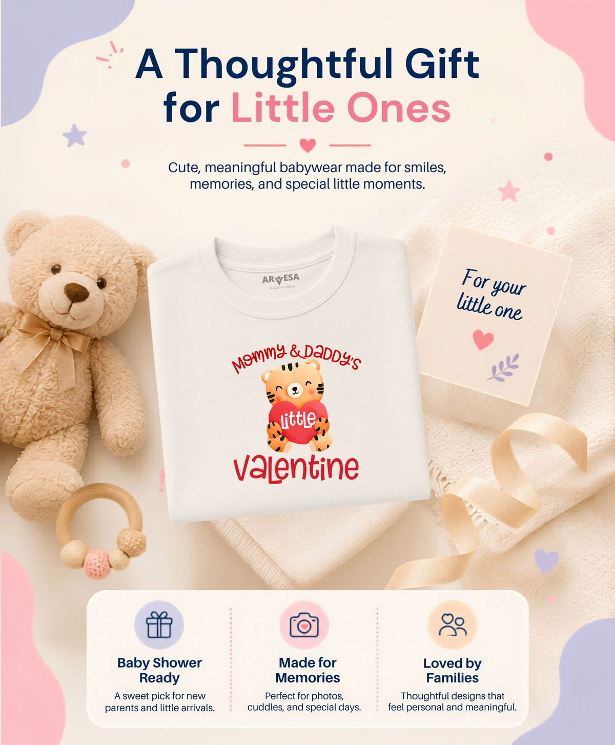 No | Mommy And Daddy Valentine - T-shirt