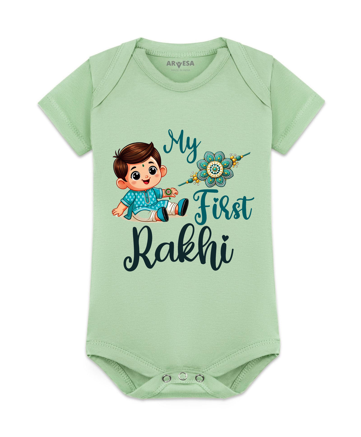 No | My First Rakhi - Romper