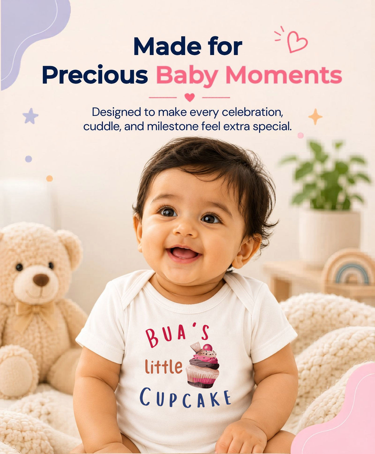 No | Bua Little Cupcake - Romper