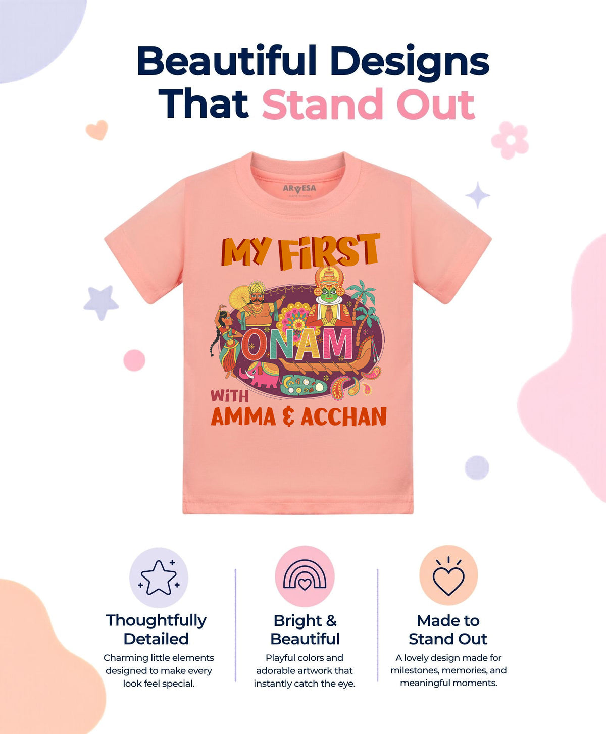 No | My First Onam - T-shirt
