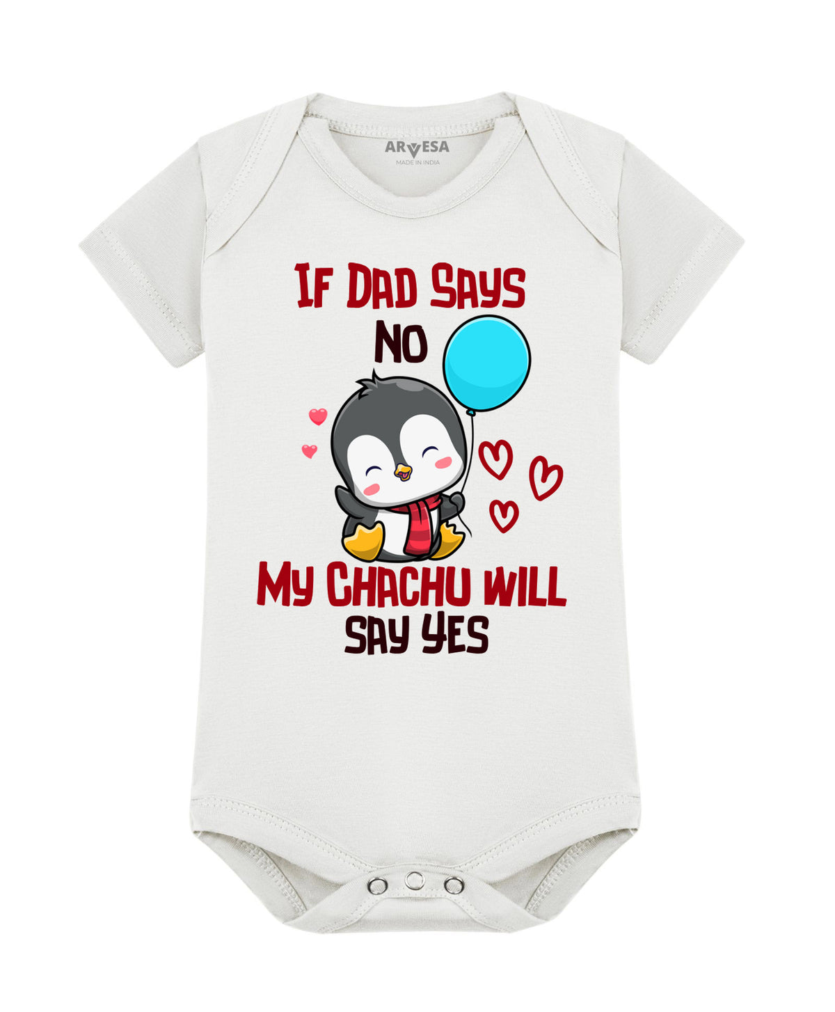No | If Dad Say No My Chachu - Romper