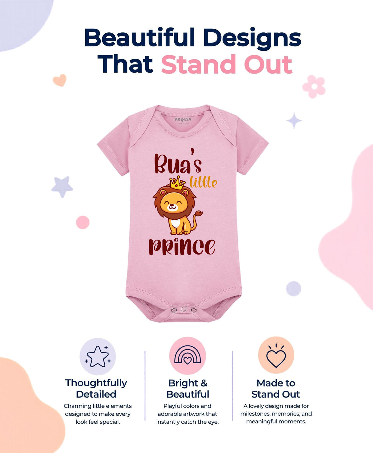 No | Bua Little Prince - Romper