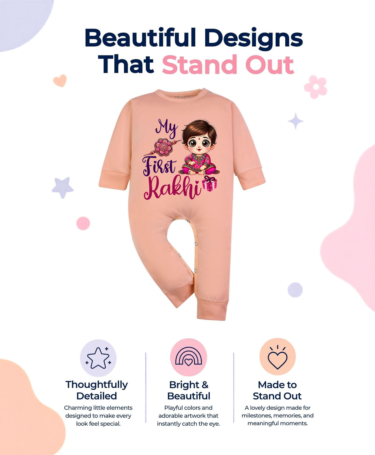 No | My First Rakhi - Jumpsuit