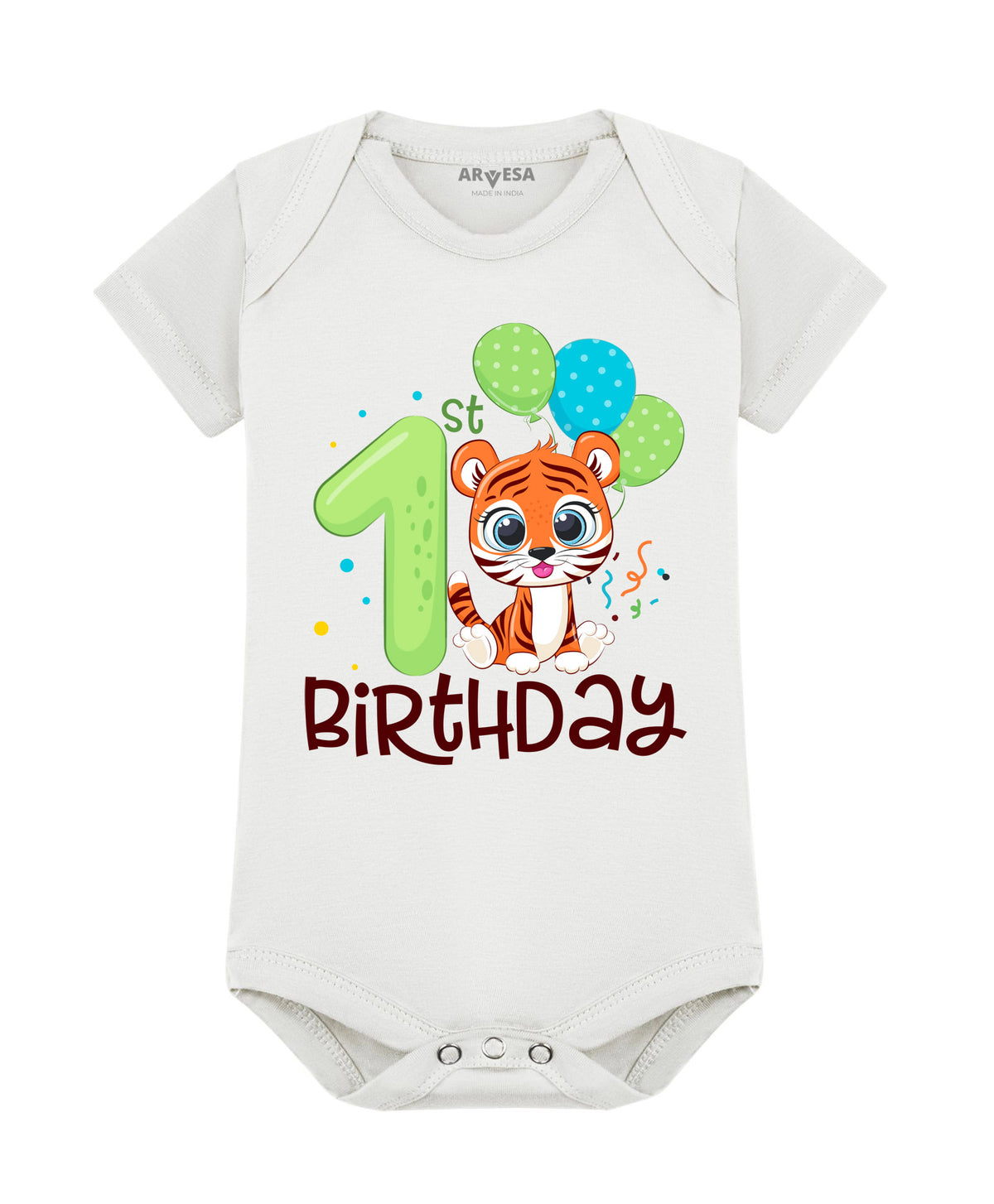 No | One Year Birthday - Romper