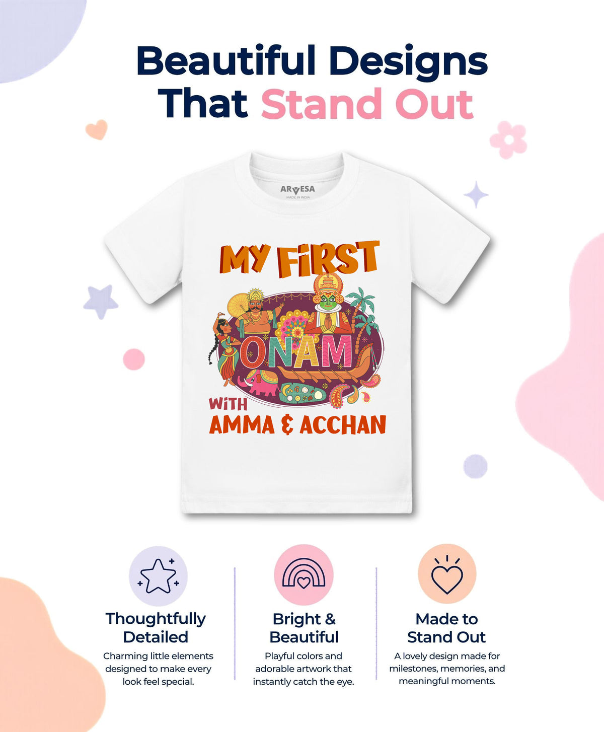 No | My First Onam - T-shirt