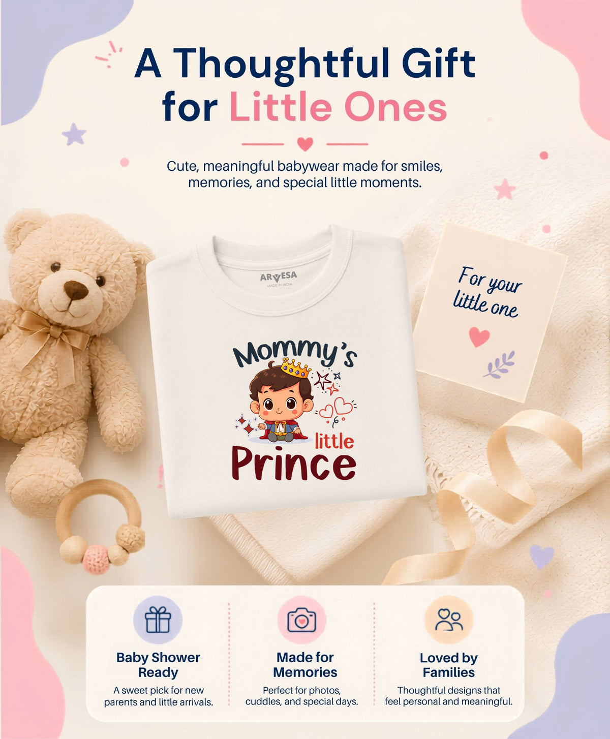 No | Mommy Little Prince - T-shirt