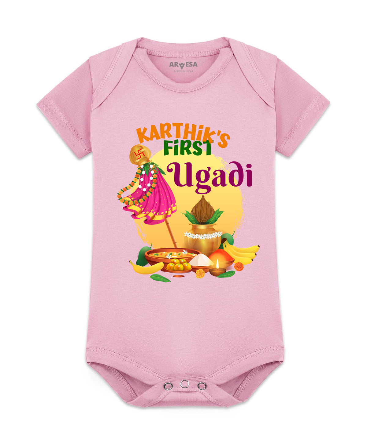 Yes | My First Ugadi - Romper