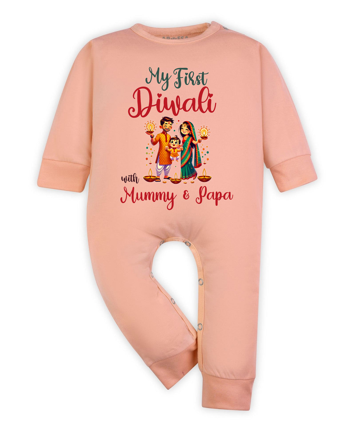 No | My First Diwali - Jumpsuit