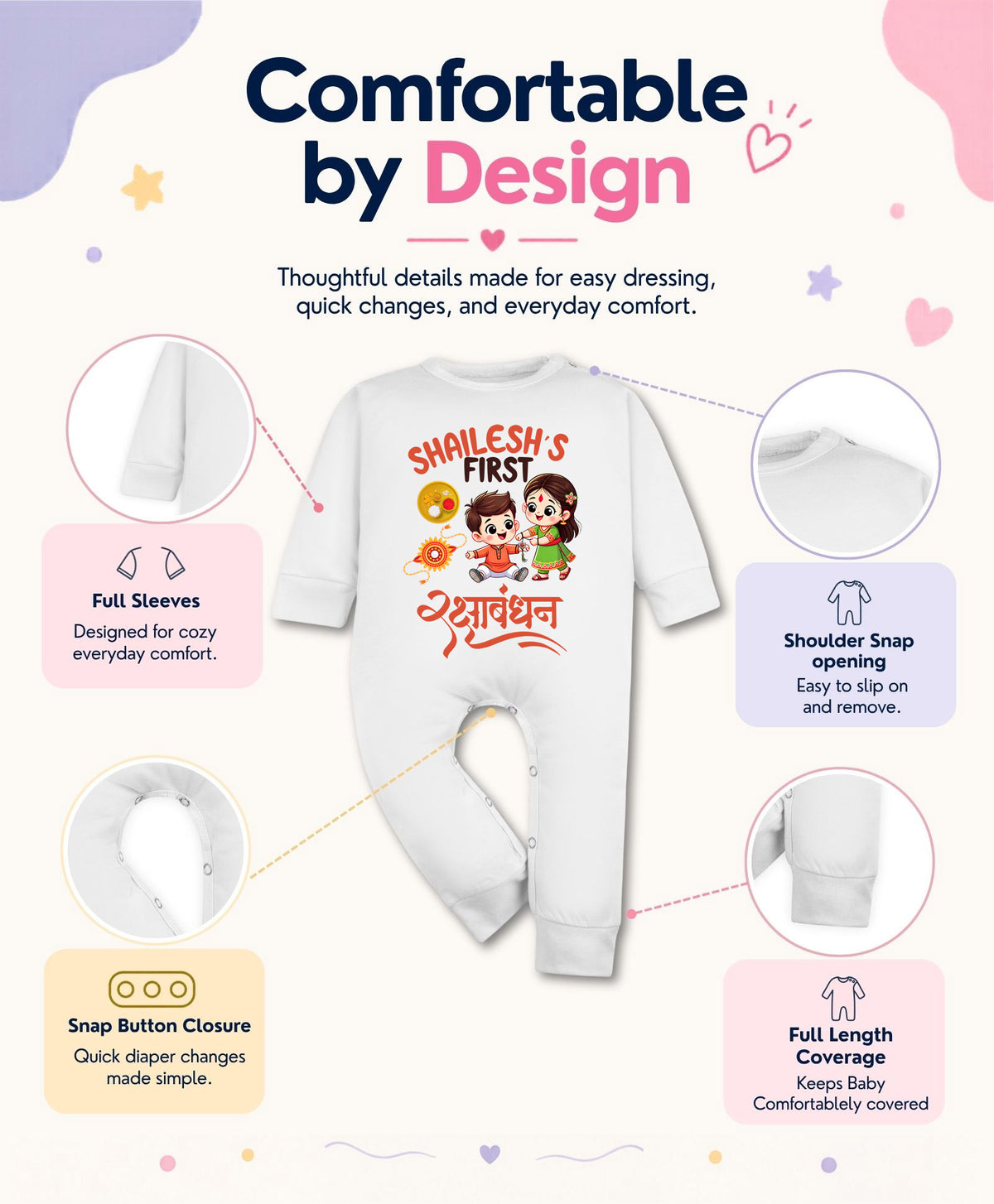 Yes | My First Rakhi - Jumpsuit