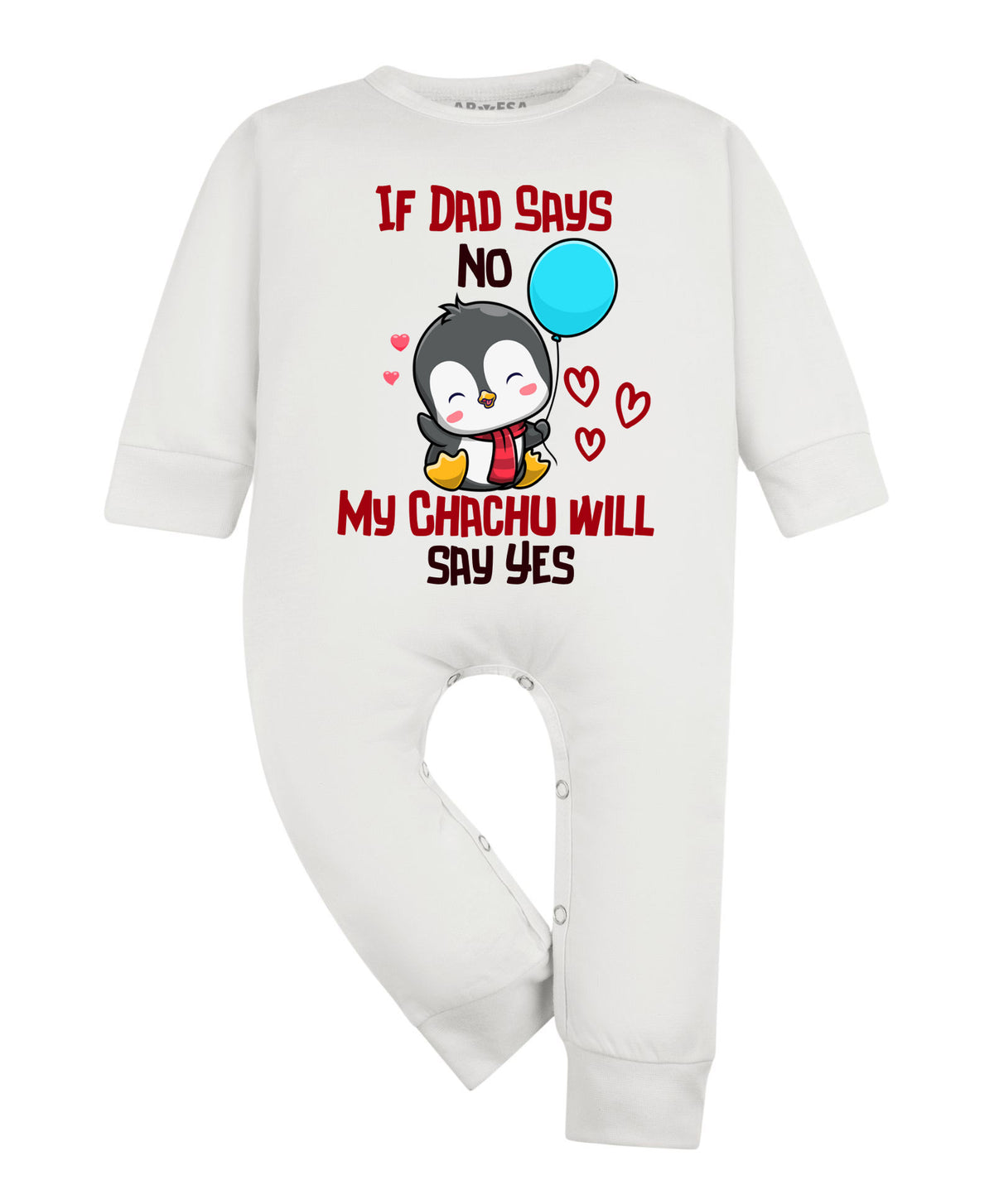 No | If Dad Say No My Chachu - Jumpsuit