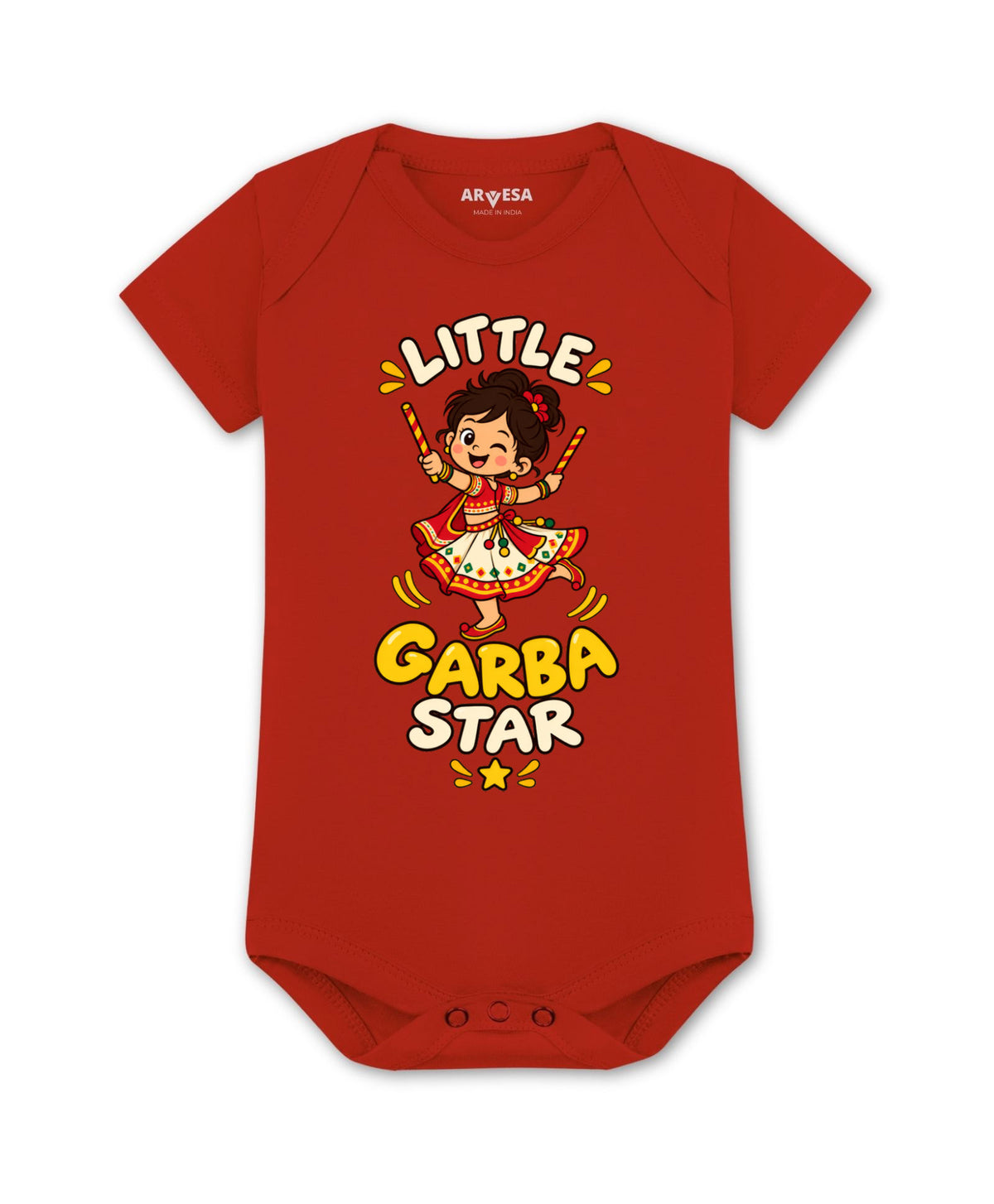 Little Garba Star Navratri - Romper