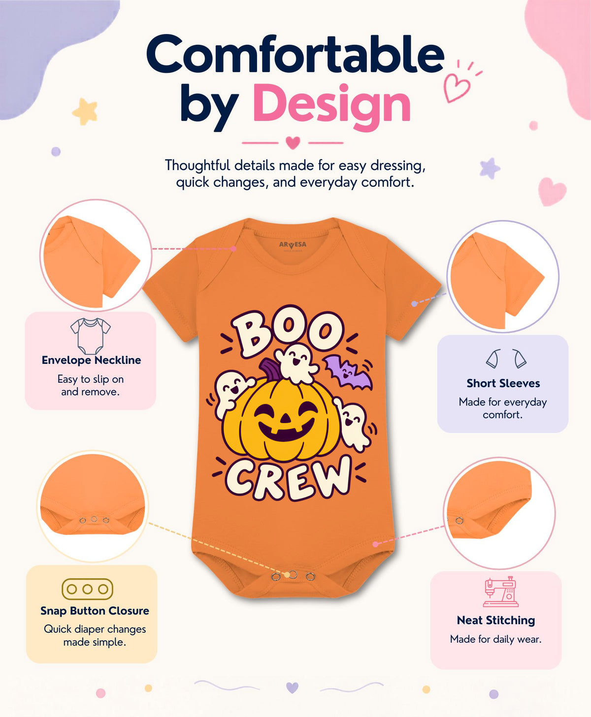 Boo Crew Halloween - Romper