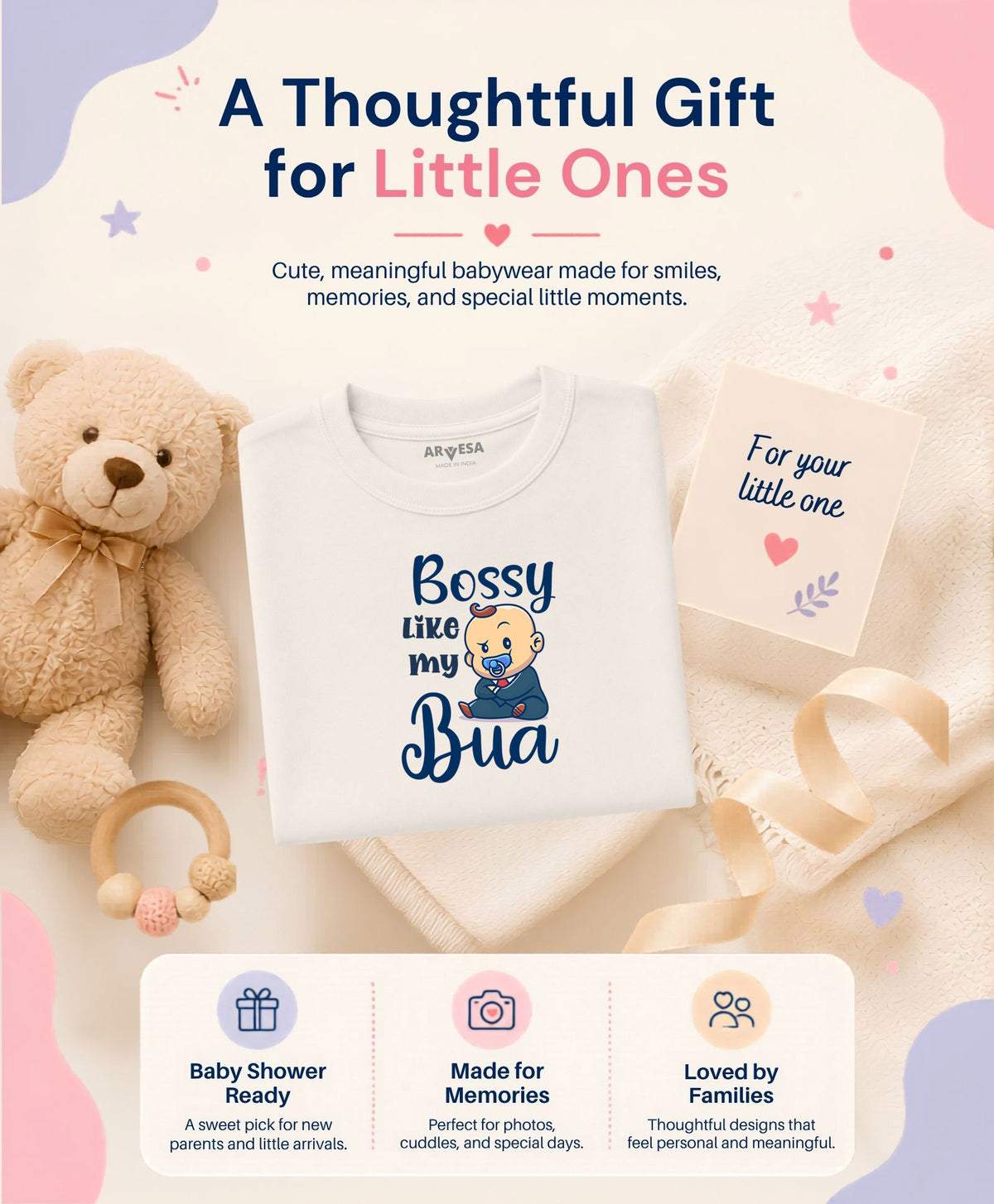 No | Bossy Like My Bua - T-shirt