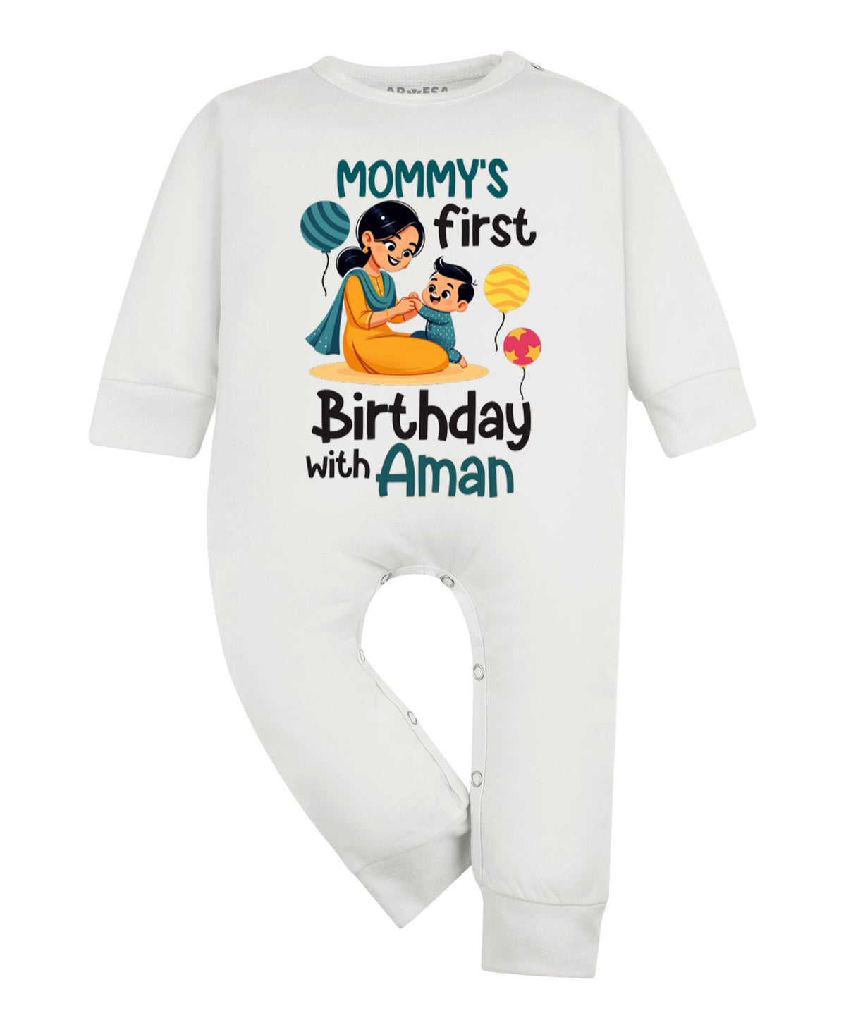 Yes | Mommy First Birthday With Me Mom Birthday - Jumpsuit