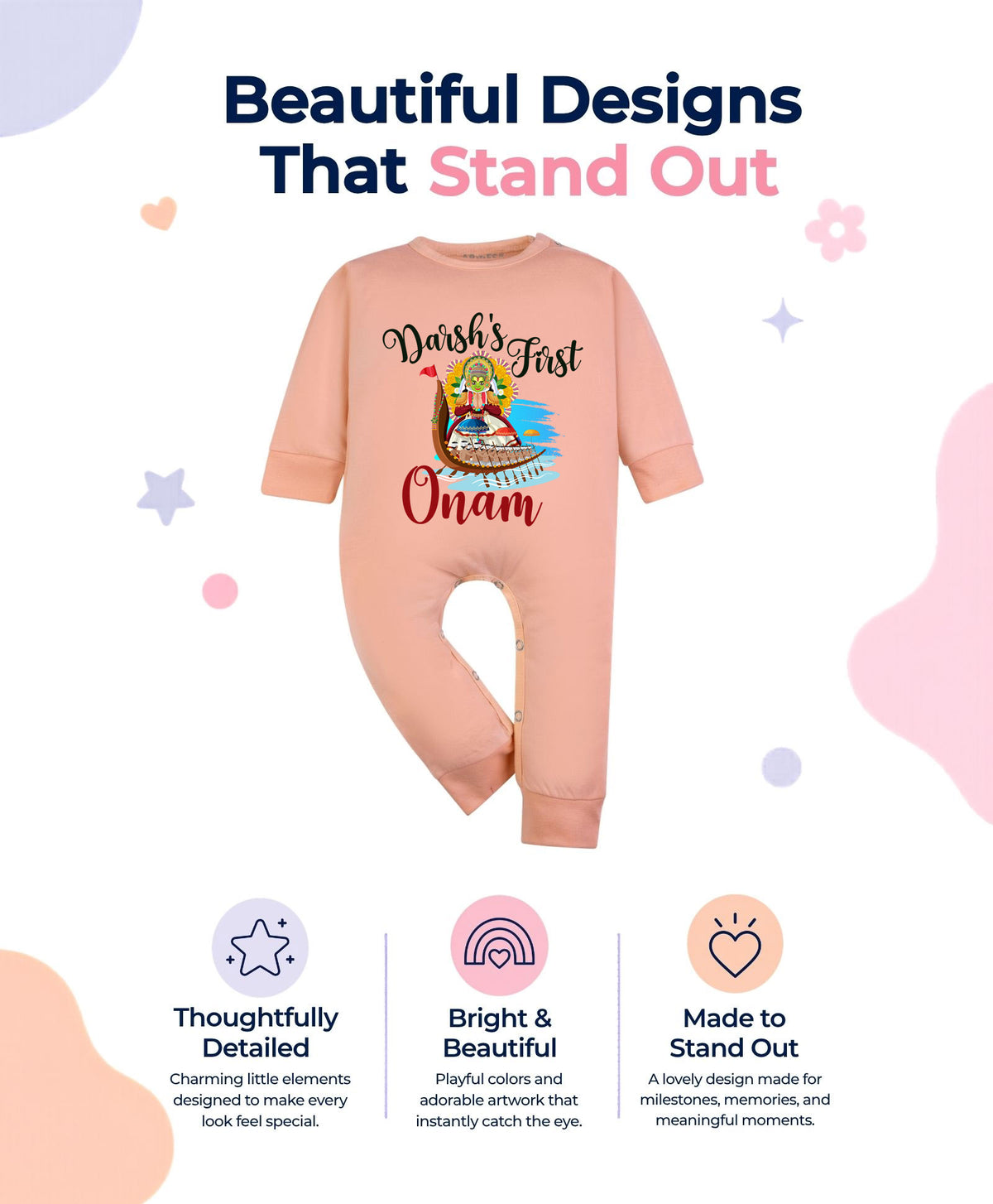 Yes | My First Onam - Jumpsuit