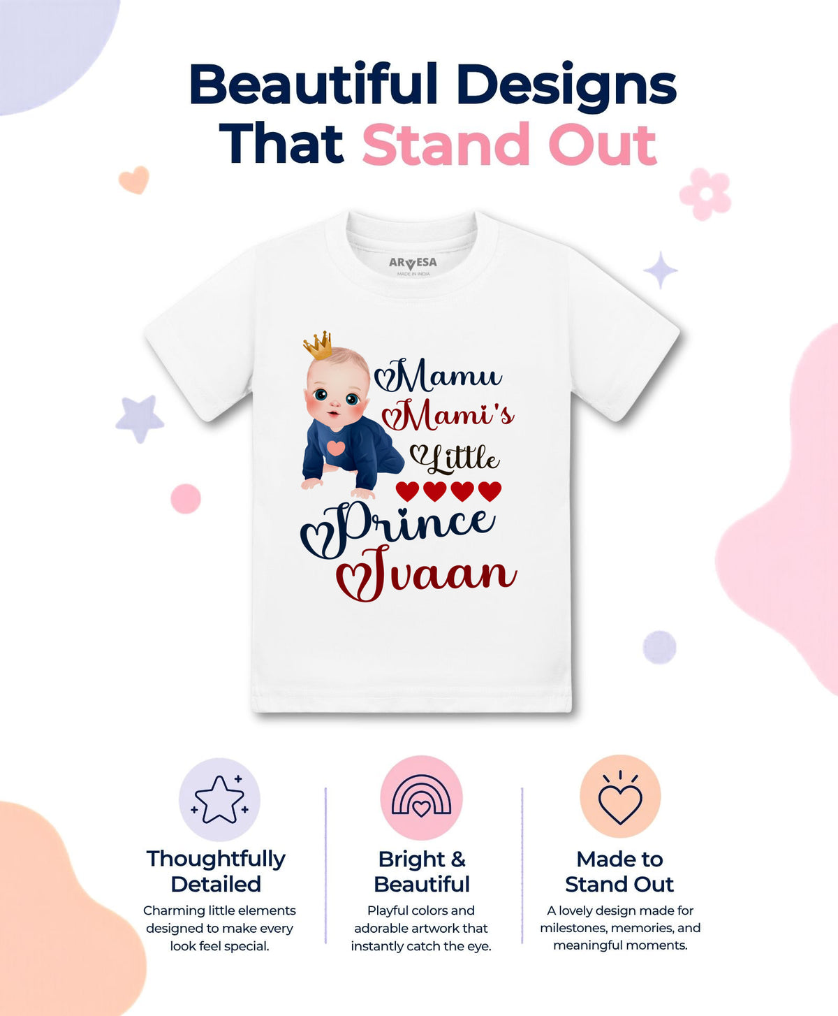 Yes | Mamu Mami'S Little Prince - T-shirt