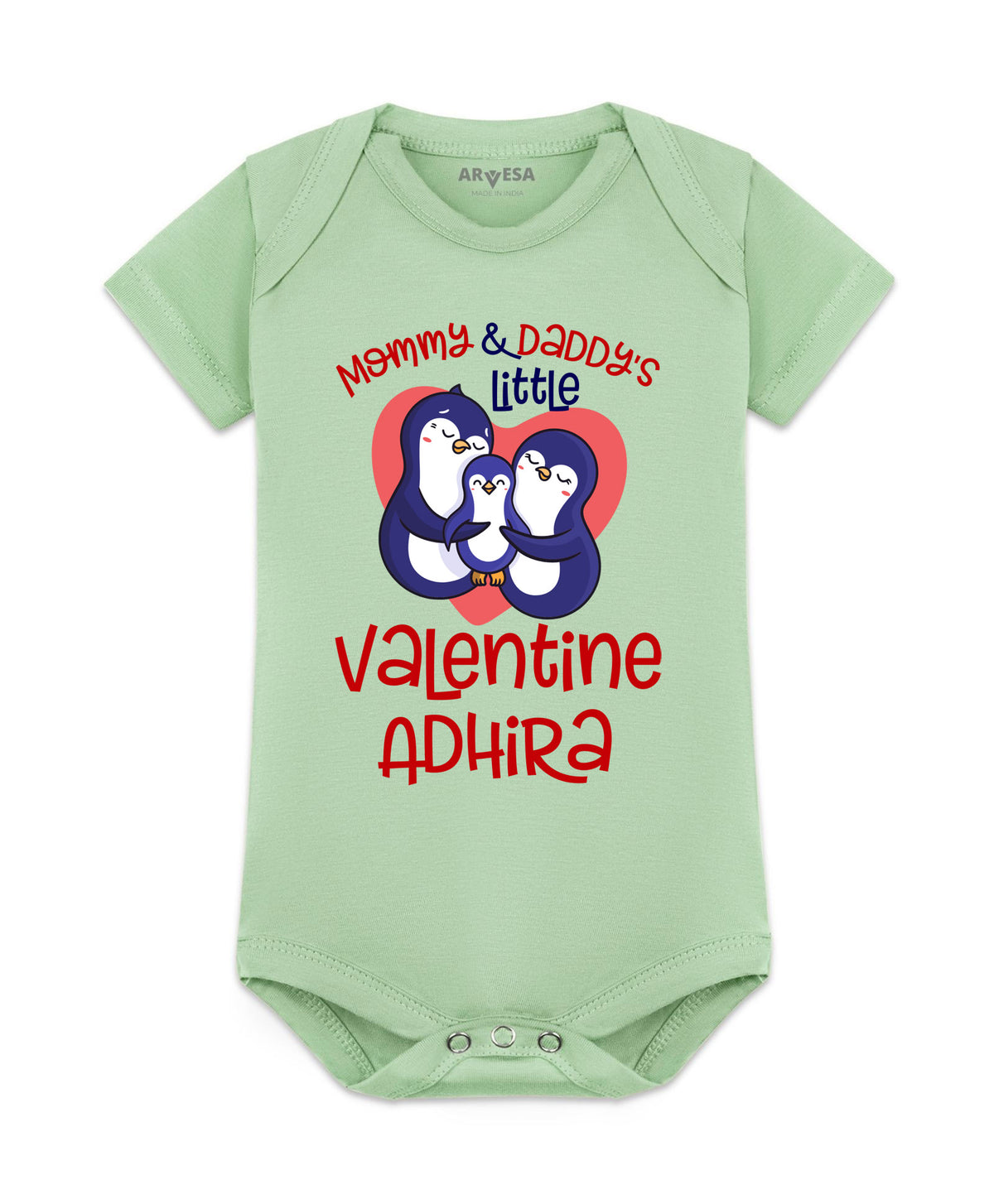 Yes | Mommy And Daddy Little Valentine - Romper