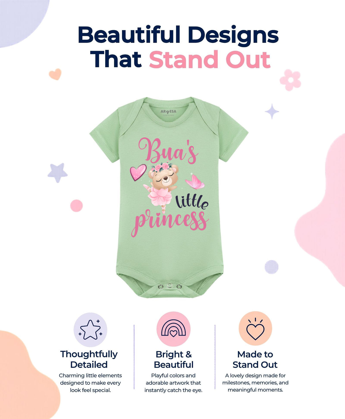 No | Bua Little Princess - Romper