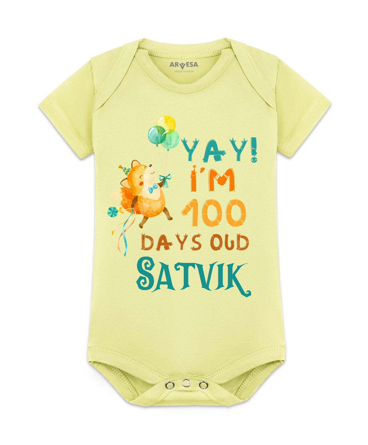 Yes | 100 Days Birthday - Romper