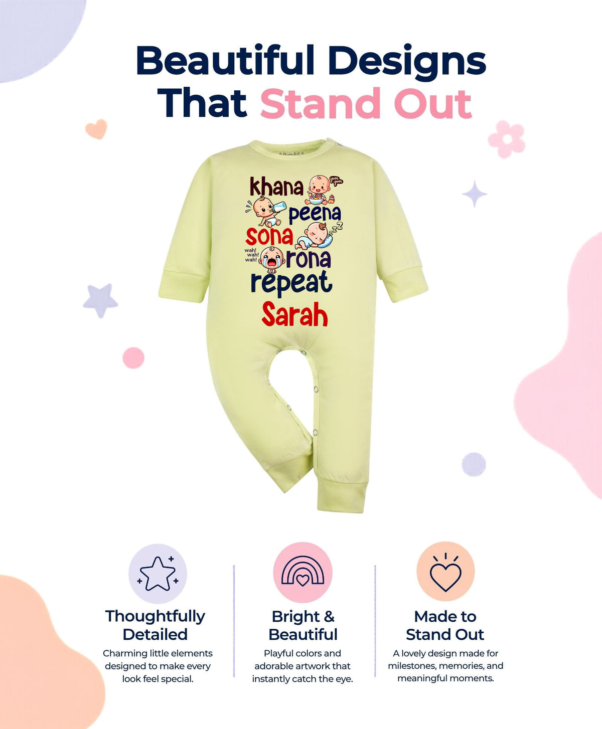 Yes | Khana Peena Sona Repeat Quirky - Jumpsuit
