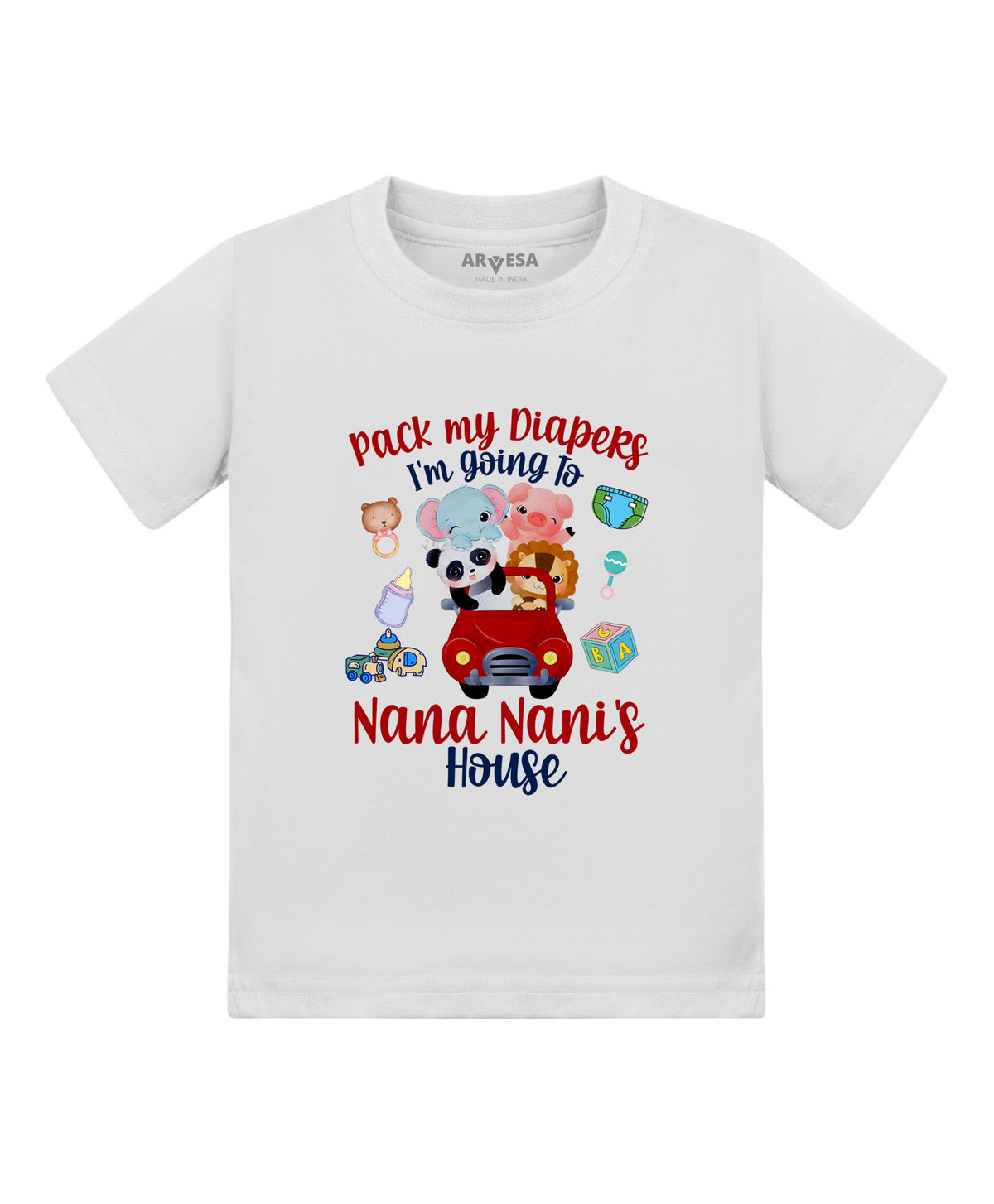 No | I Am Going To Nana Nani House - T-shirt